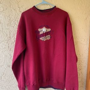 90s Red sweatshirt